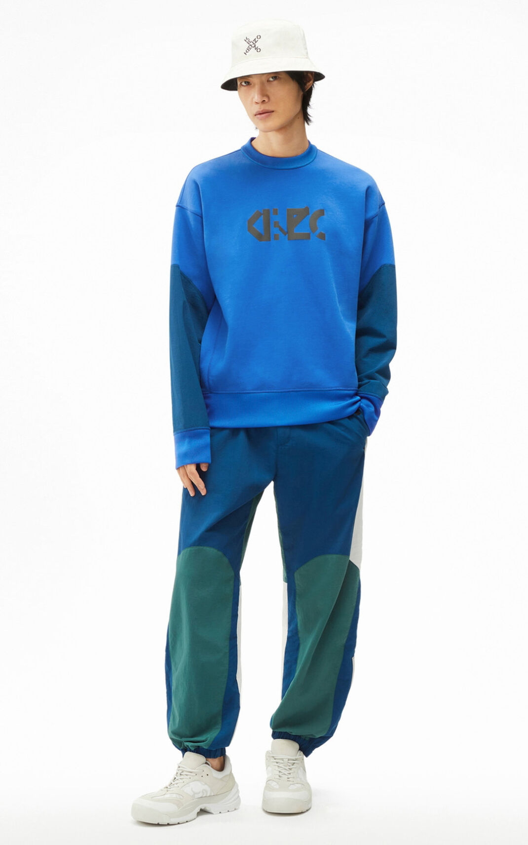 Kenzo Sport Box Sudadera Hombre Azules | 9560473-EC